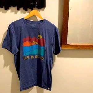 Life is Good Coul tee